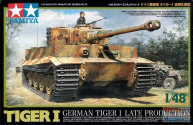 TAM32575 1:48 Tamiya German Tiger I Late Production