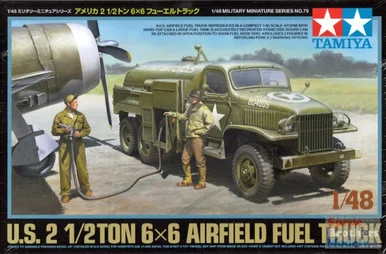 TAM32579 1:48 Tamiya US 2.5 ton 6x6 Airfield Fuel Truck