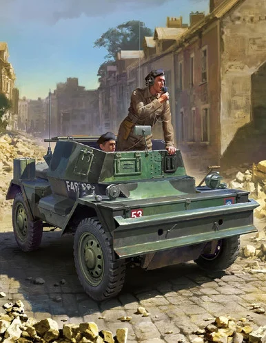 1/48 British Dingo MK II Armored Scout Car - Tamiya