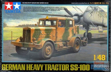 TAM32593 1:48 Tamiya German Heavy Tractor SS-100