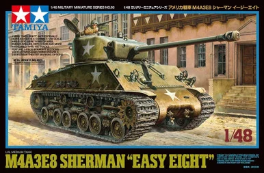 1/48 US M4A3E8 Sherman Easy Eight Medium Tank - Tamiya