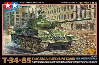1/48 T34/85 Russian Medium Tank - Tamiya