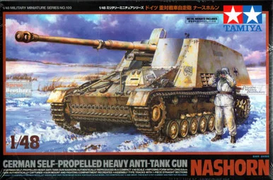 TAM32600 1:48 Tamiya Nashorn German Self-Propelled Anti-Tank Gun