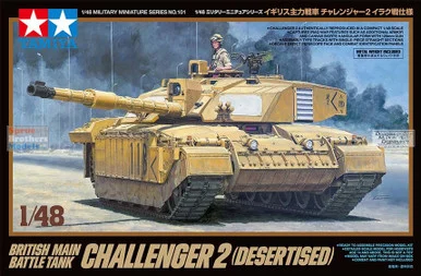 TAM32601 1:48 Tamiya Challenger 2 (Desertized)