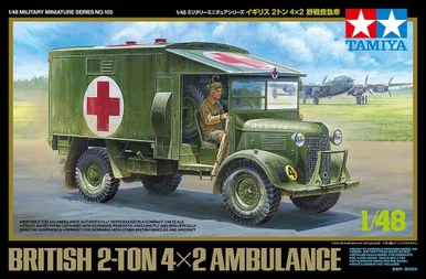 1/48 Tamiya British 2-ton 4x2 Ambulance Plastic Model Kit