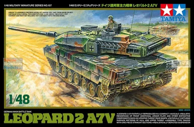 TAM32607 1:48 Tamiya Leopard 2 A7V