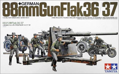 1/35 Tamiya German 88mm Gun