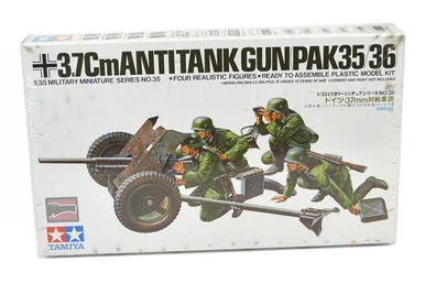 1/35 Tamiya 3.7cm Anti-Tank Gun PaK 35/36 Plastic Model Kit