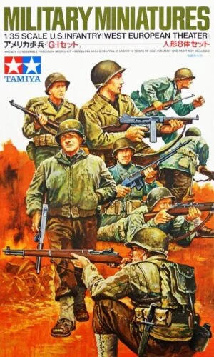 1/35 Tamiya US Infantry European Theatre (x8)
