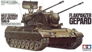1/35 Tamiya Gepard FlakpanZer Plastic Model Kit