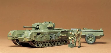 1/35 Tamiya British Churchill C Tank Kit