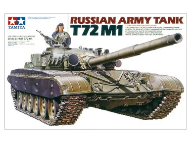 1/35 Russian T72M1 Tank - Tamiya