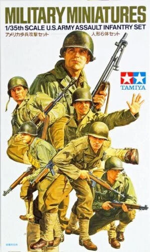 1/35 Tamiya US Assault Infantry (x6)
