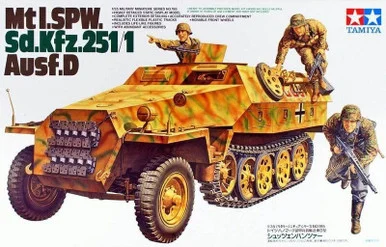 1/35 Tamiya Sd.Kfz.251/1 Ausf.D Plastic Model Kit