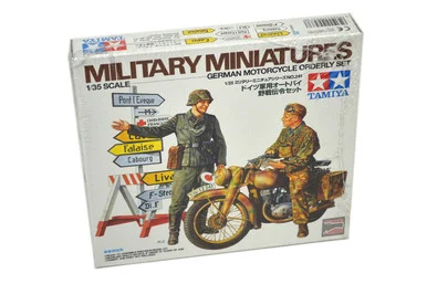 1/35 Tamiya German Motorcycle Orderly Plastic Model Kit