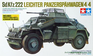 1/35 SdKfz 222 Leichter 4x4 PzSpahWg - Tamiya