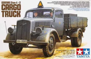1/35 Tamiya German 3ton 4x2 Cargo Truck Plastic Model Kit