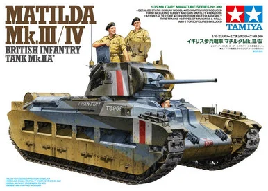 1/35 Tamiya Matilda Mk.Iii/Iv Plastic Model Kit