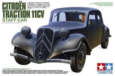 1/35 Citroen Traction 11CV Staff Car - Tamiya