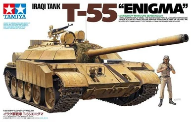 1/35 Tamiya Iraqi Tank T-55 Enigma Plastic Model Kit