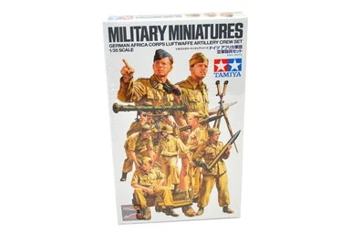 1/35 Tamiya German Africa Corps Luftwaffe Artillery Crew Set
