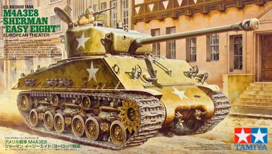 1/35 Tamiya US Tank M4A3E8 Sherman Easy Eight