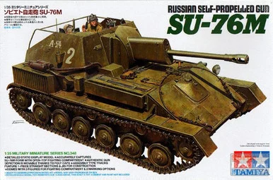 TAM35348 1:35 Tamiya Russian Self Propelled Gun Su-76M