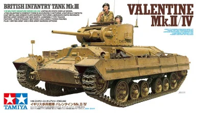 1/35 Tamiya British Valentine Mk.II/IV Plastic Model Kit