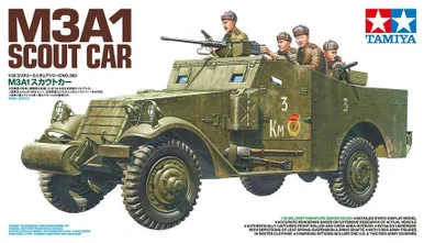 1/35 Tamiya M3A1 Scout Car Plastic Model Kit
