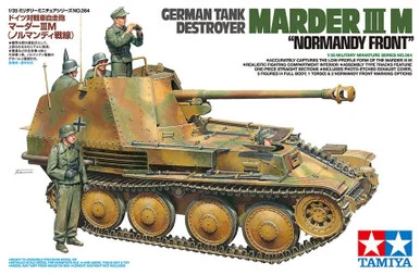 1/35 Tamiya German Marder III M Normandy Front Plastic Model Kit