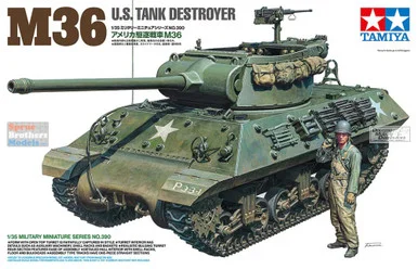 TAM35390 1:35 Tamiya M36 Jackson US Tank Destroyer