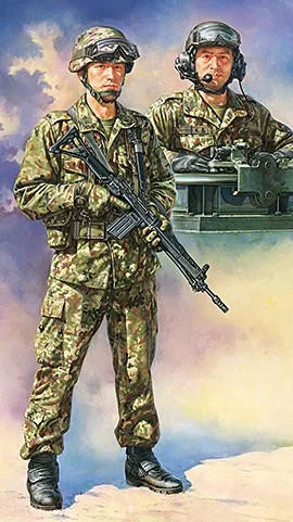 1/16 Tamiya JGSDF Tank Crew (2)