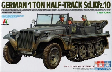 TAM37016 1:35 Tamiya German 1 Ton Half-Track Sd.Kfz.10