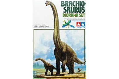 1/35 Tamiya Brachiosaurus Dinosaur Diorama Set