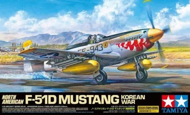 1/32 F51D Mustang Fighter Korean War - Tamiya