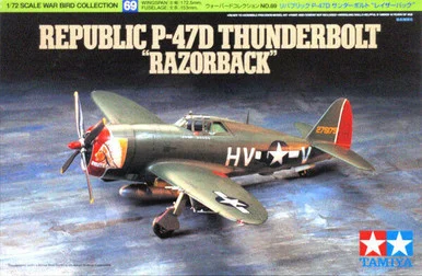 1/72 Tamiya P47D Razorback Fighter