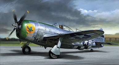 1/72 P47D Bubbletop Fighter - Tamiya