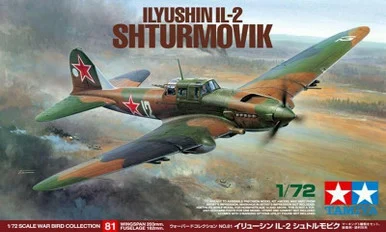 1/72 IL2 Sturmovik Fighter - Tamiya