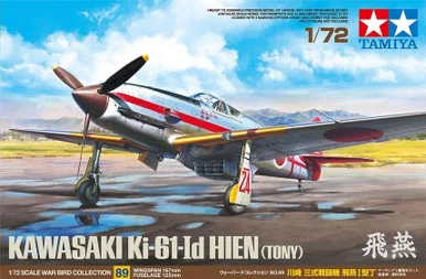 1/72 Tamiya Kawasaki Ki-61 Hien Tony Plastic Model Kit