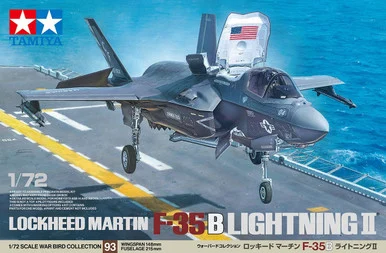 1/72 Tamiya F-35B Lightning II Plastic Model Kit (new version)