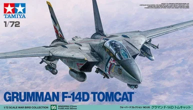 1/72 Tamiya F-14D Tomcat Plastic Model Kit