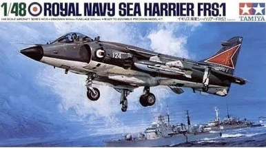 1/48 Hawker Sea Harrier Aircraft - Tamiya