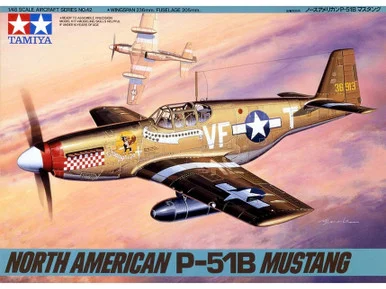 1/48 Tamiya P-51B Mustang Plastic Model Kit