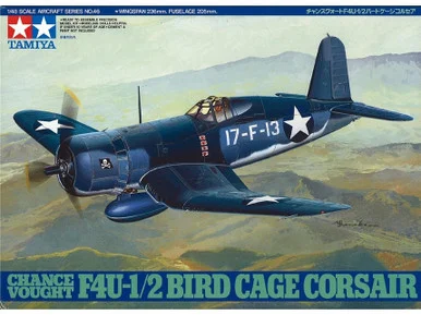 1/48 Tamiya F-4U1/2 Birdcage Corsair Plastic Model Kit