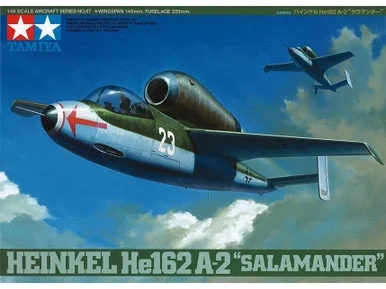 1/48 He162A2 Salamander Fighter - Tamiya