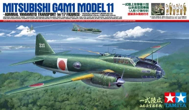 1/48 Tamiya WWII Mitsubishi G4M1 Model 11 Plastic Model Kit