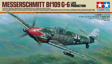 1/48 Tamiya Messerschmitt Bf109 G-6 Late Model - PREORDER