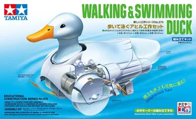 Tamiya Walking and Swimming Duck
