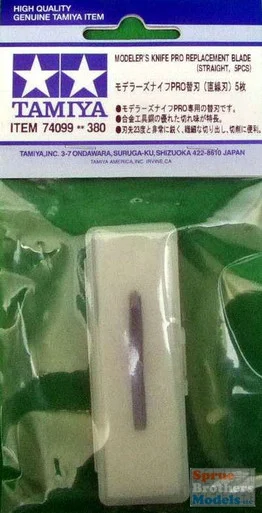TAM74099 Tamiya Modeler's Knife Pro Replacement Blades - Straight (5pcs)