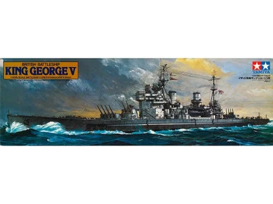 1/350 HMS King George V Battleship - Tamiya